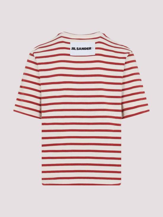 26SS 질샌더 반팔 티셔츠 J47GC0109J46497649 Red - JIL SANDER