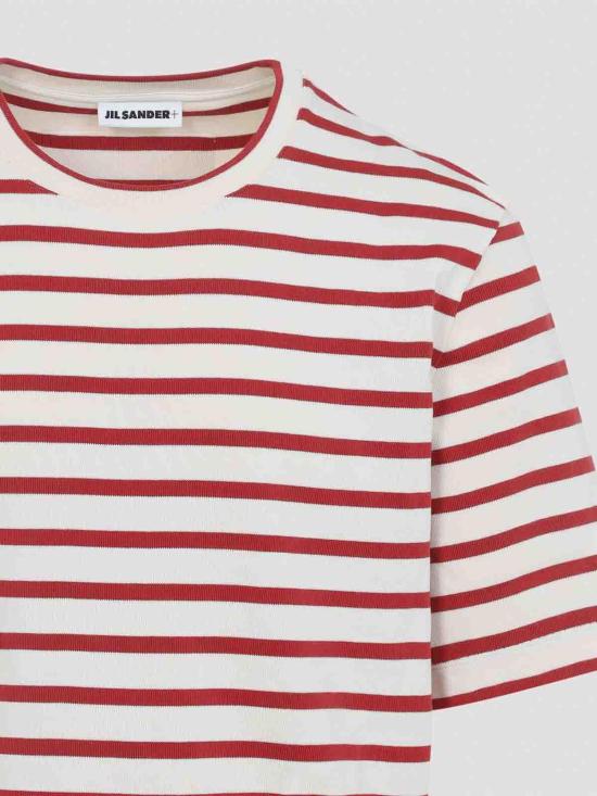 26SS 질샌더 반팔 티셔츠 J47GC0109J46497649 Red - JIL SANDER