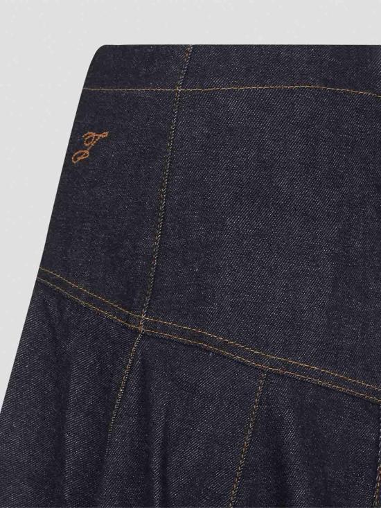 26SS 자크뮈스 롱 스커트 SKW00654AD00041390 Blue - JACQUEMUS
