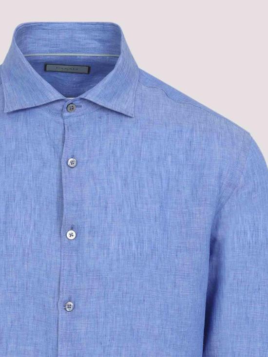 26SS 카날리 긴팔 셔츠 CSL7065GL03099305 Blue - CANALI