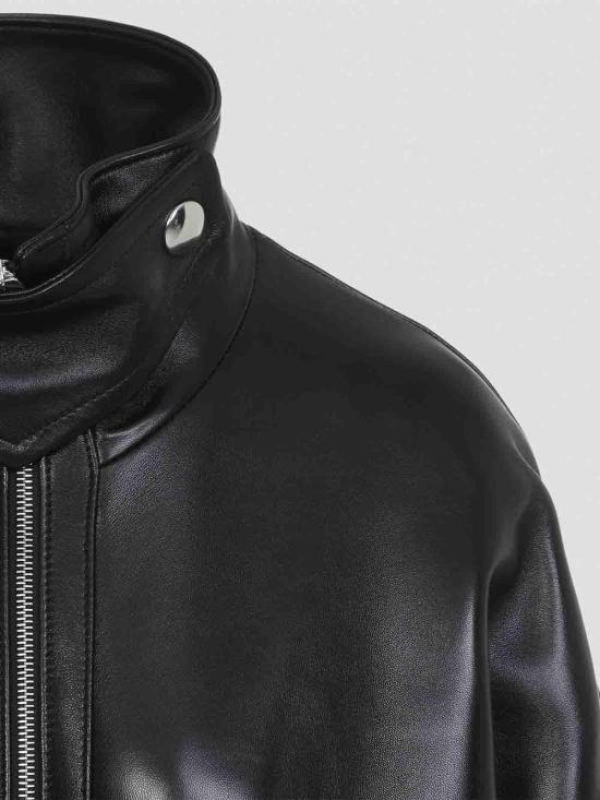 26SS 케이트 가죽 자켓 62301012L1012200 Black - KHAITE