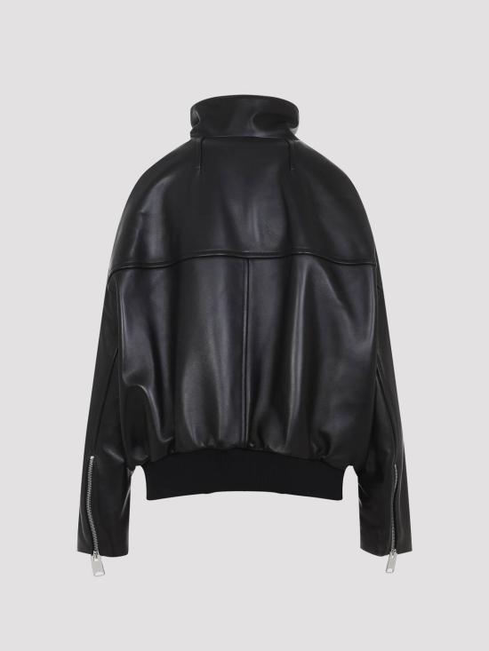 26SS 케이트 가죽 자켓 62301012L1012200 Black - KHAITE