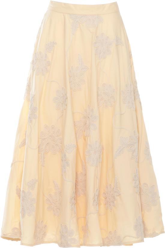 26SS 로테이트 롱 스커트 1155571366 WHITE