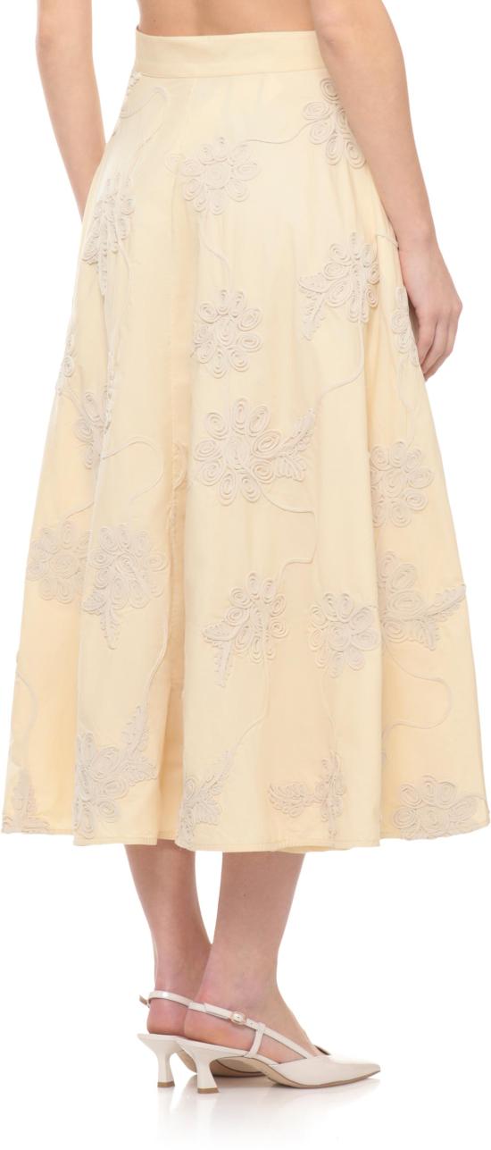 26SS 로테이트 롱 스커트 1155571366 WHITE - ROTATE