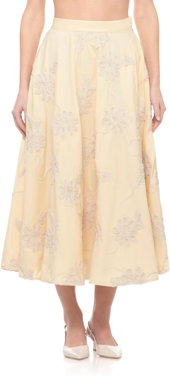 26SS 로테이트 롱 스커트 1155571366 WHITE - ROTATE