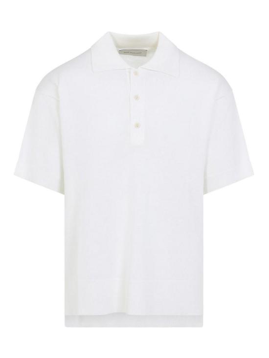 26SS 아미 씬 울 숏슬리브 아미 드 하트 폴로 잉크 UPL431KN0066136 White