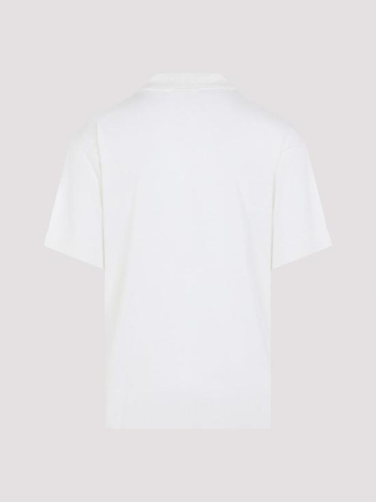 26SS 아미 씬 울 숏슬리브 아미 드 하트 폴로 잉크 UPL431KN0066136 White - AMI