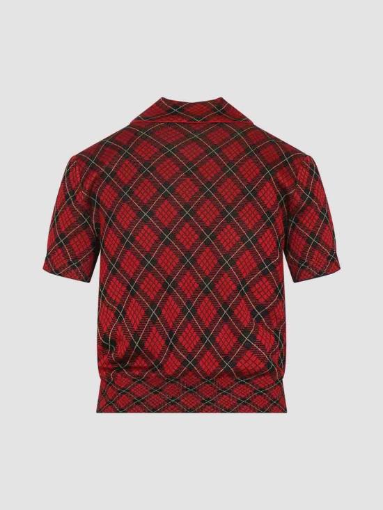 26SS 알렉산더 맥퀸 폴로 티셔츠 858329Q1BGE6130 Black - ALEXANDER MCQUEEN