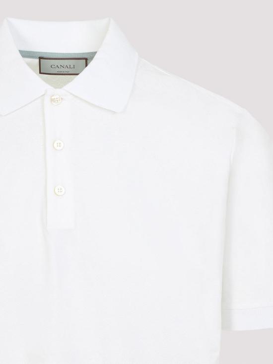 26SS 카날리 폴로 티셔츠 T0910MJ024411 White - CANALI
