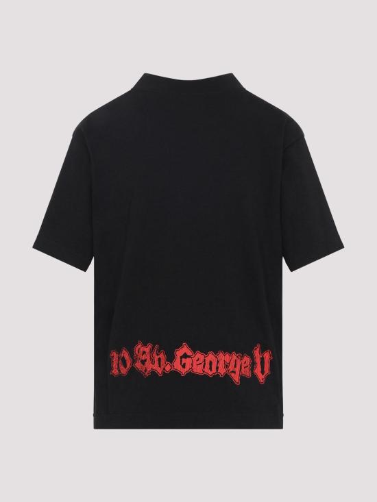 26SS 발렌시아가 반팔 티셔츠 850990TUVD51000 Black - BALENCIAGA