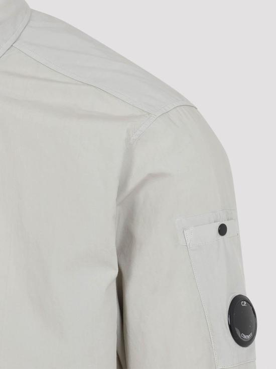 26SS 씨피 컴퍼니 긴팔 셔츠 20CMSH229A005328G904 Light Grey - C.P. COMPANY