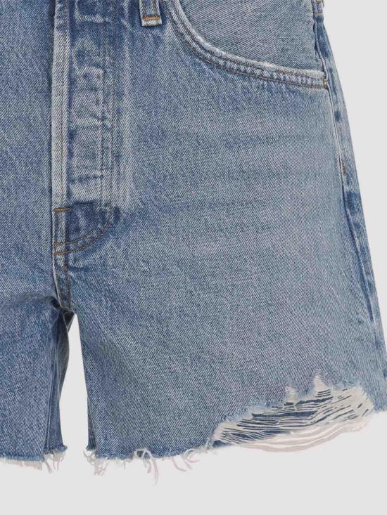 26SS 에이골디 데님 숏팬츠 A90101885 Blue - AGOLDE
