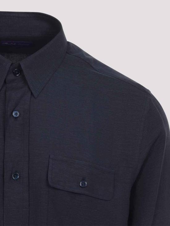 26SS 랄프 로렌 긴팔 셔츠 790977982001 Dark Blue - RALPH LAUREN