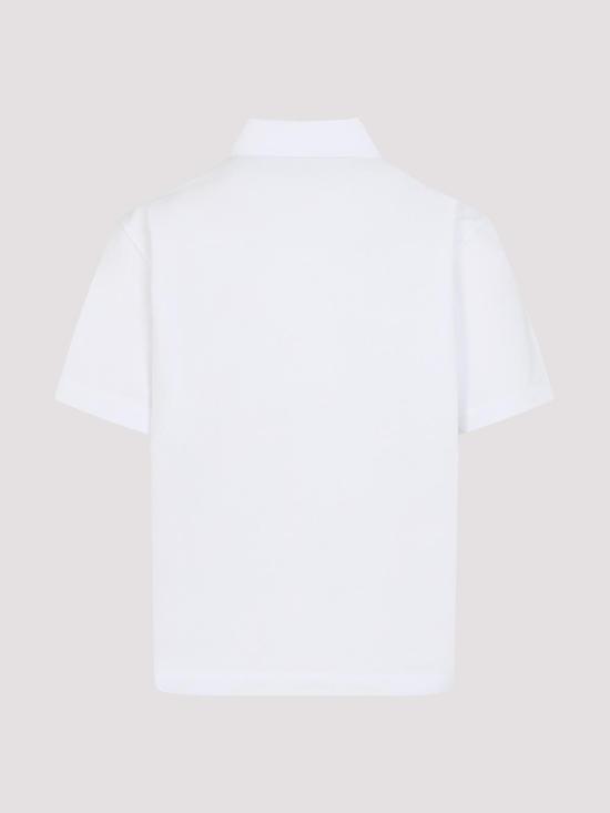 26SS 몽클레어 폴로 티셔츠 L10918A0002489A1600A White - MONCLER