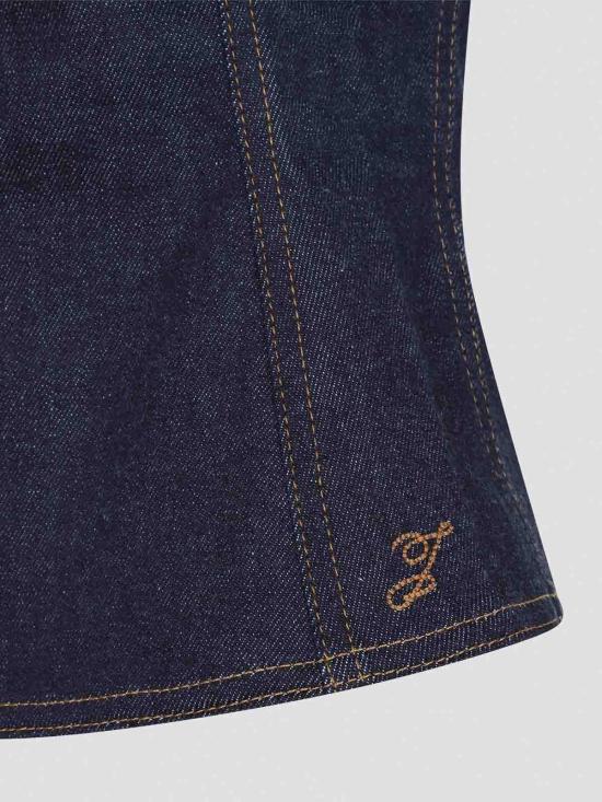 26SS 자크뮈스 민소매 티셔츠 TOW00890AD00041390 Blue - JACQUEMUS