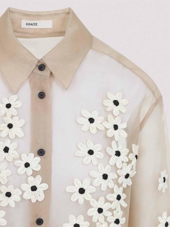 26SS 케이트 블라우스 2477343W343681 Beige - KHAITE