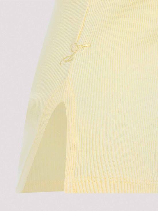 26SS 자크뮈스 민소매 티셔츠 TSW00559AJ00103210 Light Yellow - JACQUEMUS