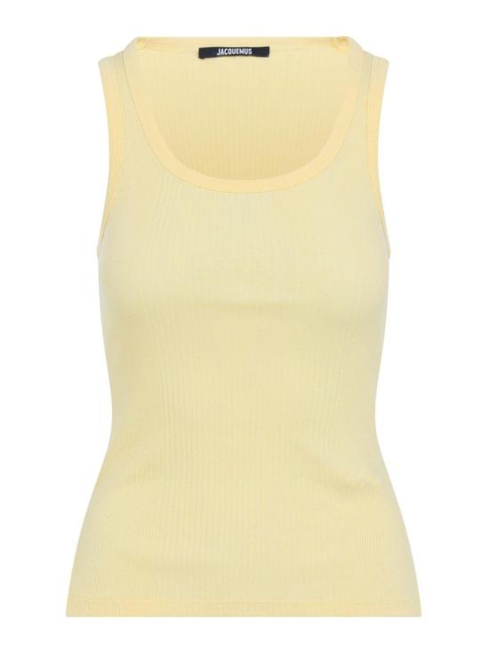 26SS 자크뮈스 민소매 티셔츠 TSW00559AJ00103210 Light Yellow