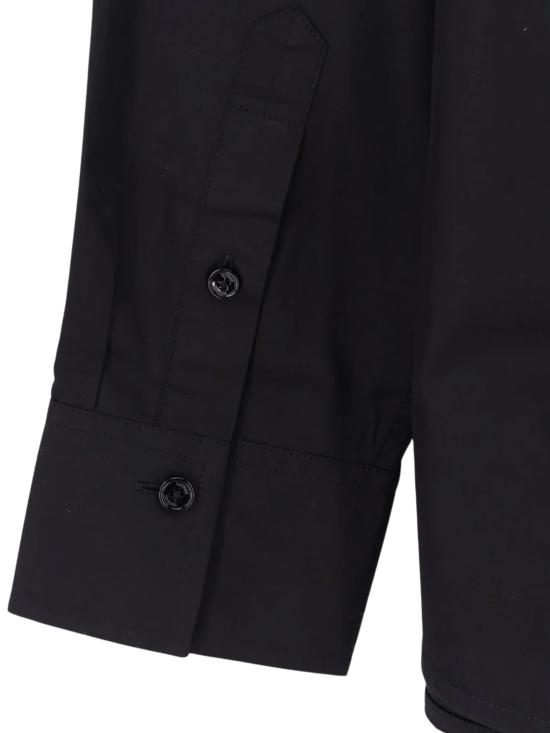 26SS 토템 셔츠 262WRT0669FB0226 001 Nero - TOTEME