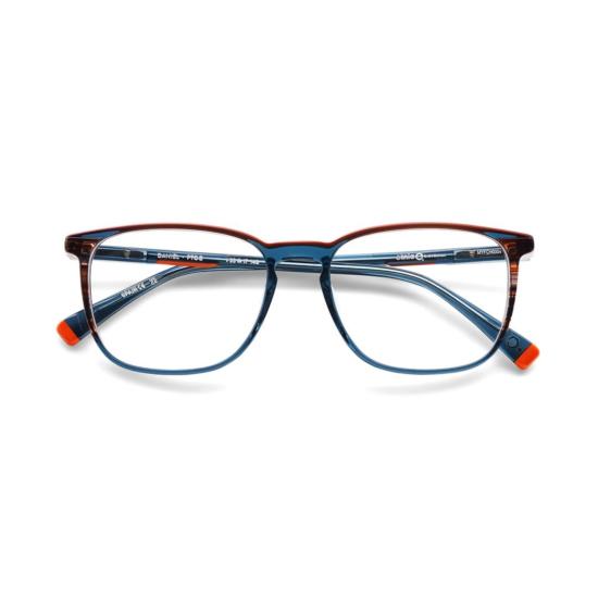  에트니아 바르셀로나 안경 다니엘 직사각형 프레임 안경 (반투명 및 불투명 요소 포함) - ETNIA BARCELONA