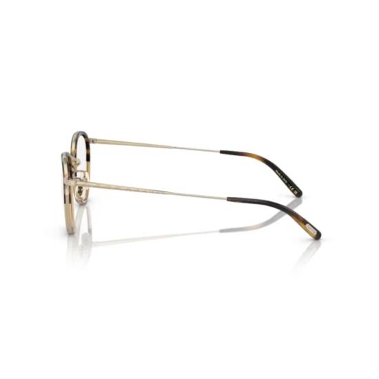  올리버피플스 안경 1104 비스타 원형 금속 프레임 안경 (호피 무늬 포인트) - OLIVER PEOPLES
