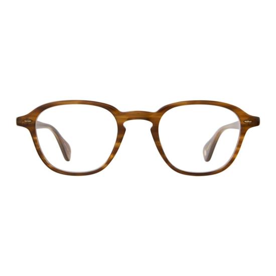  가렛라이트 안경 길버트 라운드 스퀘어 프레임 안경, 따뜻한 호피 무늬