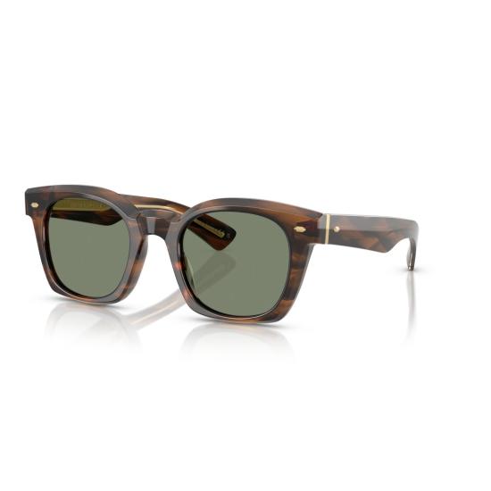 26SS 올리버피플스 선글라스 0Ov5498su 호피무늬 사각 프레임  (진한 녹색 렌즈) - OLIVER PEOPLES