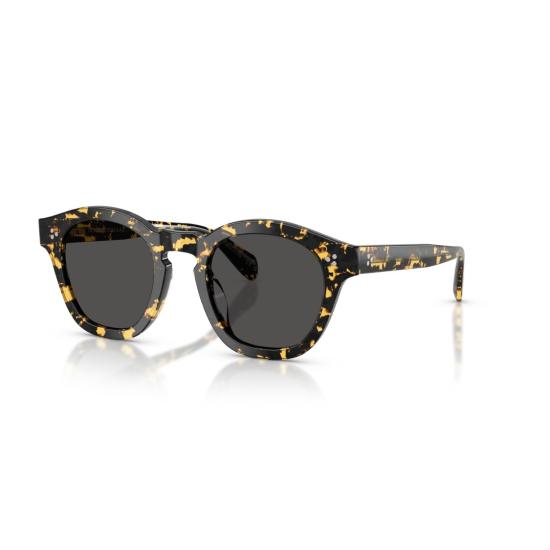 26SS 올리버피플스 선글라스 0Ov5382su 원형 호피무늬 아세테이트  (키홀 브릿지) - OLIVER PEOPLES