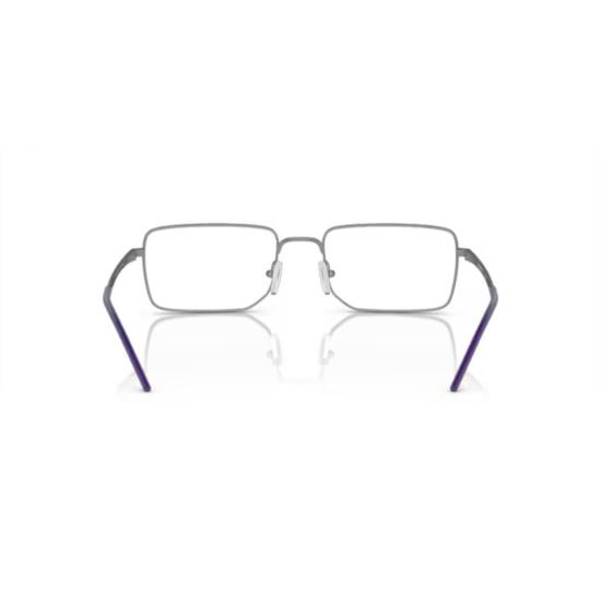 25FW 엠포리오 아르마니 안경 1153 비스타 직사각형 금속테 안경 (보라색 팁) - EMPORIO ARMANI