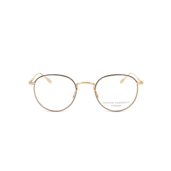  바본페레이라 안경 Bp5036 500Sk 얇은 원형 금속테 안경 (골드 마감)