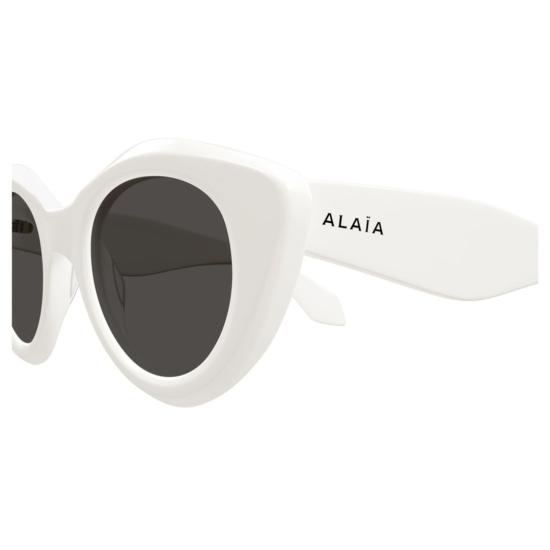  알라이아 선글라스 Aa0091s 볼드 오버사이즈 캣아이  (유광 마감) - ALAIA