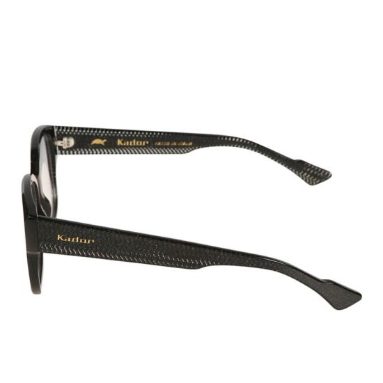  카돌 선글라스 토스카 텍스처드 블랙 직사각형 프레임 안경 - KADOR