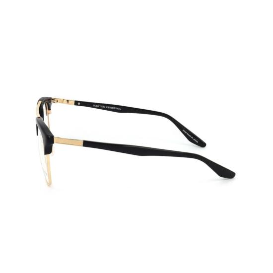  바본페레이라 안경 Bp5068 520FC 브로우라인 안경 (골드 액센트 포함) - BARTON PERREIRA