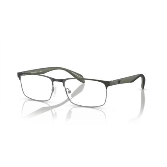 26SS 엠포리오 아르마니 안경 0Ea1149 직사각형 회색 안경 (무광 금속 프레임) - EMPORIO ARMANI