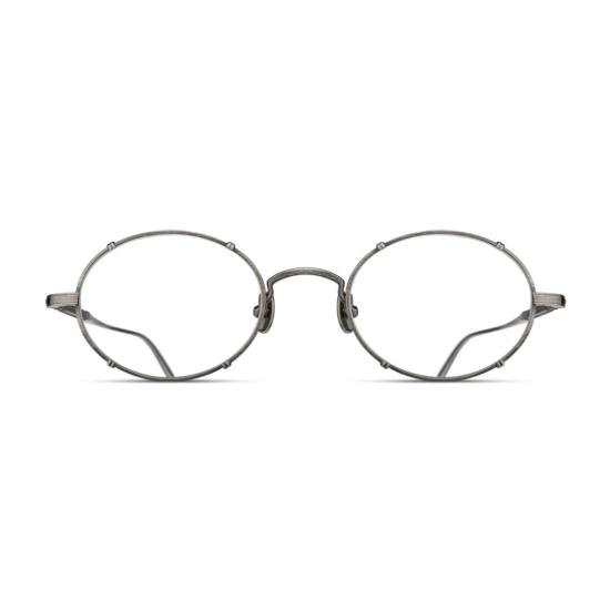  마츠다 안경 M3150.Rx 타원형 금속 프레임 안경 (은은한 디테일)