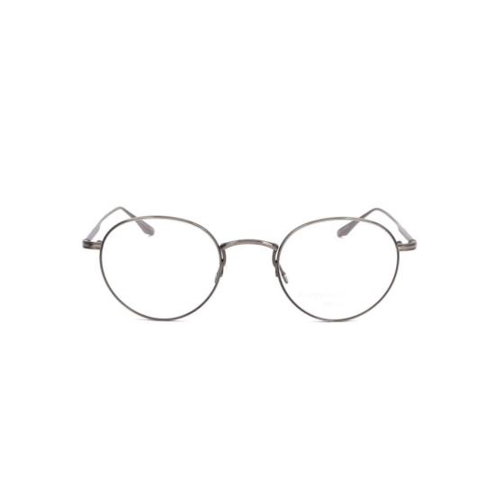 바본페레이라 안경 Bp5037 481Tb 원형 렌즈 회색 금속 프레임 안경