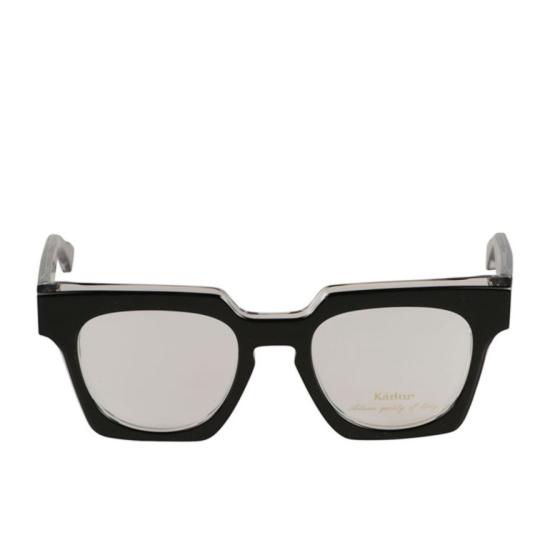  카돌 선글라스 타냐 글로시 블랙 스퀘어 프레임