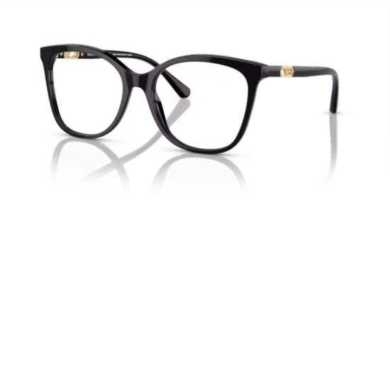 25FW 엠포리오 아르마니 안경 3231 비스타 캣아이 블랙 아세테이트  (골드 액센트 포함)