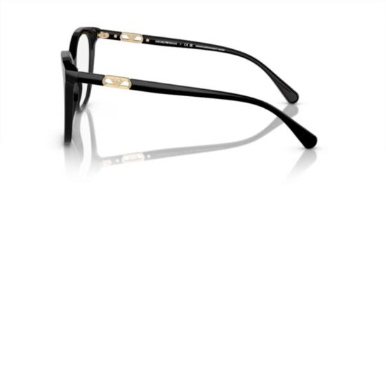 25FW 엠포리오 아르마니 안경 3231 비스타 캣아이 블랙 아세테이트  (골드 액센트 포함) - EMPORIO ARMANI