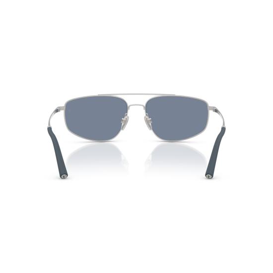 26SS 올리버피플스 선글라스 0Ov1361s 반사형 블루 렌즈와 광택 실버 프레임 - OLIVER PEOPLES