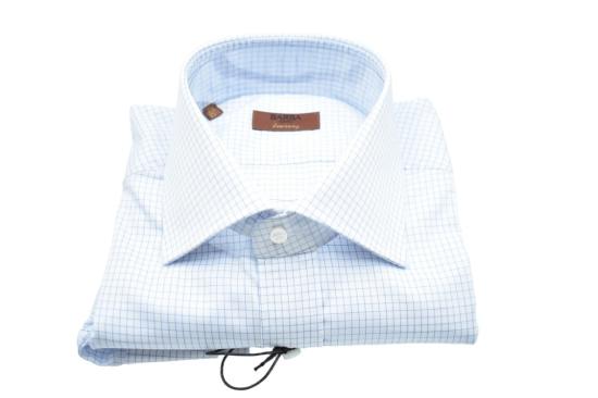 25FW 발바 긴팔 셔츠 D3U63P0150206 Blue