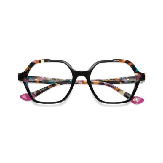  에트니아 바르셀로나 안경 다채로운 색상의 다리가 특징인 오리아나 기하학적 프레임 안경