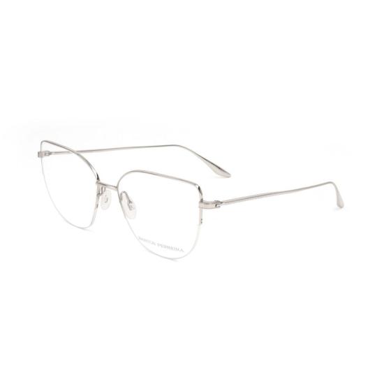  바본페레이라 안경 Bp5004 551Yc 미니멀리스트 캣아이 안경 (실버톤 프레임) - BARTON PERREIRA