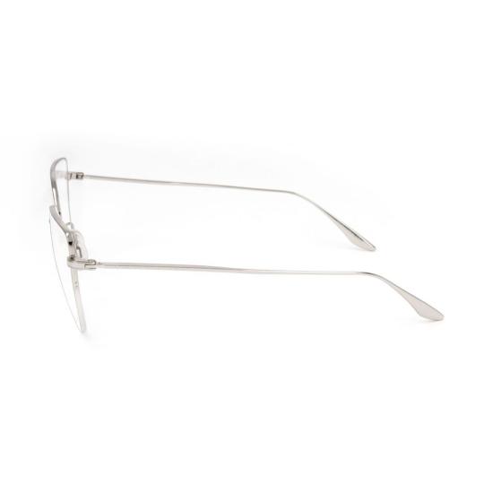  바본페레이라 안경 Bp5004 551Yc 미니멀리스트 캣아이 안경 (실버톤 프레임) - BARTON PERREIRA