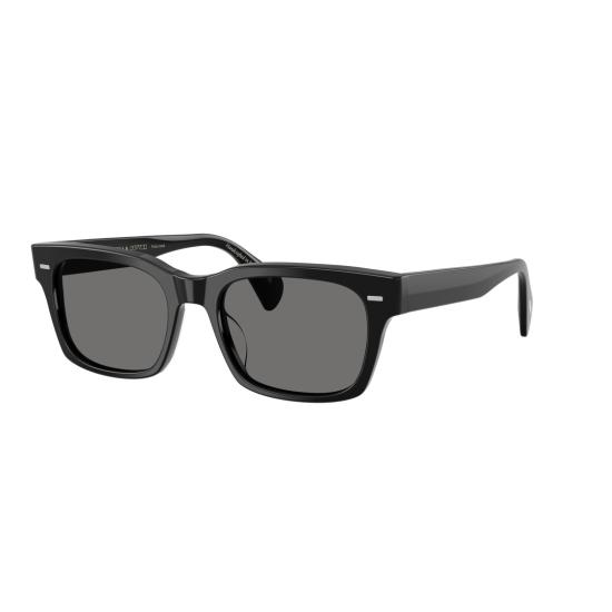 26SS 올리버피플스 선글라스 0Ov5332su 메탈릭 액센트가 있는 볼드한 직사각형 아세테이트 - OLIVER PEOPLES