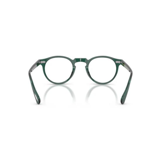 26SS 올리버피플스 안경 0Ov5186 반투명 녹색 원형 프레임 안경 (키홀 브릿지) - OLIVER PEOPLES