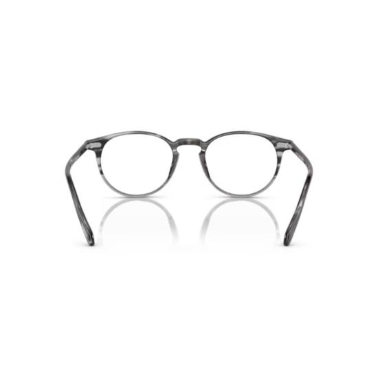 26SS 올리버피플스 안경 0Ov5004 반투명 회색 아세테이트 원형 프레임 안경 - OLIVER PEOPLES
