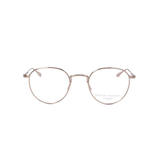  바본페레이라 안경 Bp5036 501Vo 미니멀 디자인의 원형 금속 프레임 안경