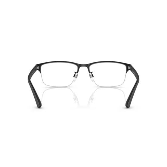 26SS 엠포리오 아르마니 안경 0Ea1138 반무테 무광 블랙 안경 (조절 가능한 코받침 포함) - EMPORIO ARMANI