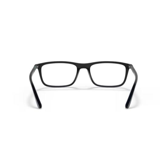 26SS 엠포리오 아르마니 안경 0Ea4160 무광 블랙 마감 직사각형 안경 - EMPORIO ARMANI